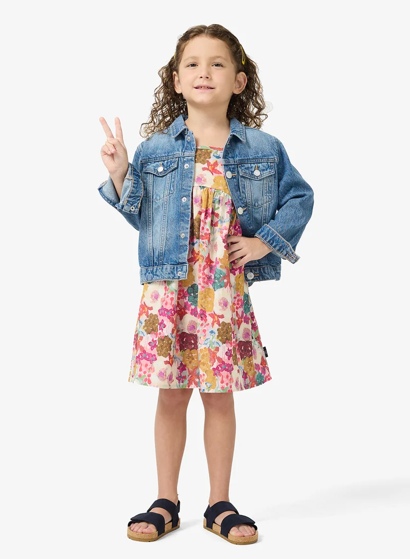 Pinata  Tropical Floral Strappy Dress for Women | Best Price UAE